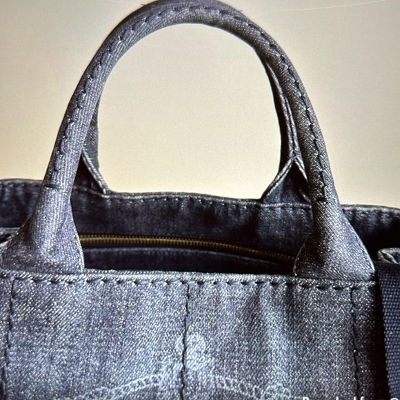 Prada Canapa with Strap Authentic - Picture 11 of 17